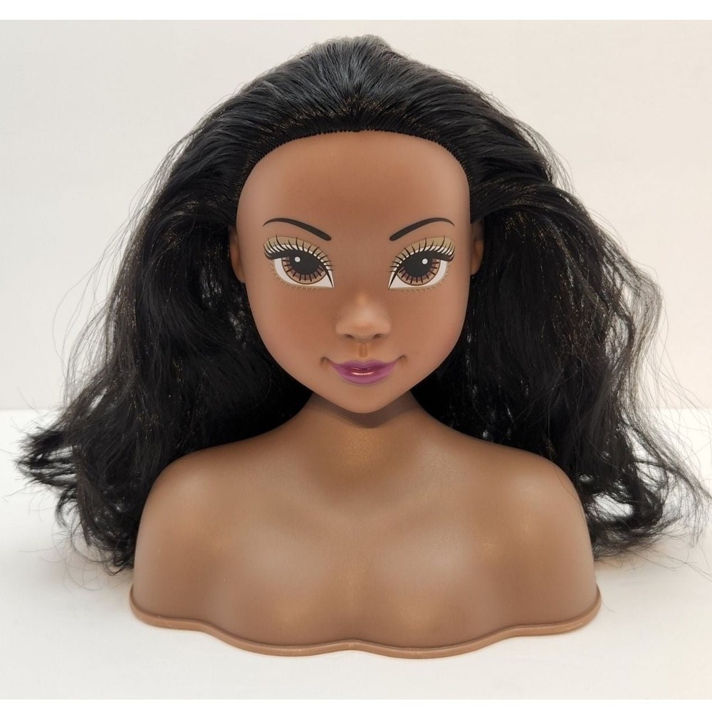 Barbie type Styling head - 7" tall - small